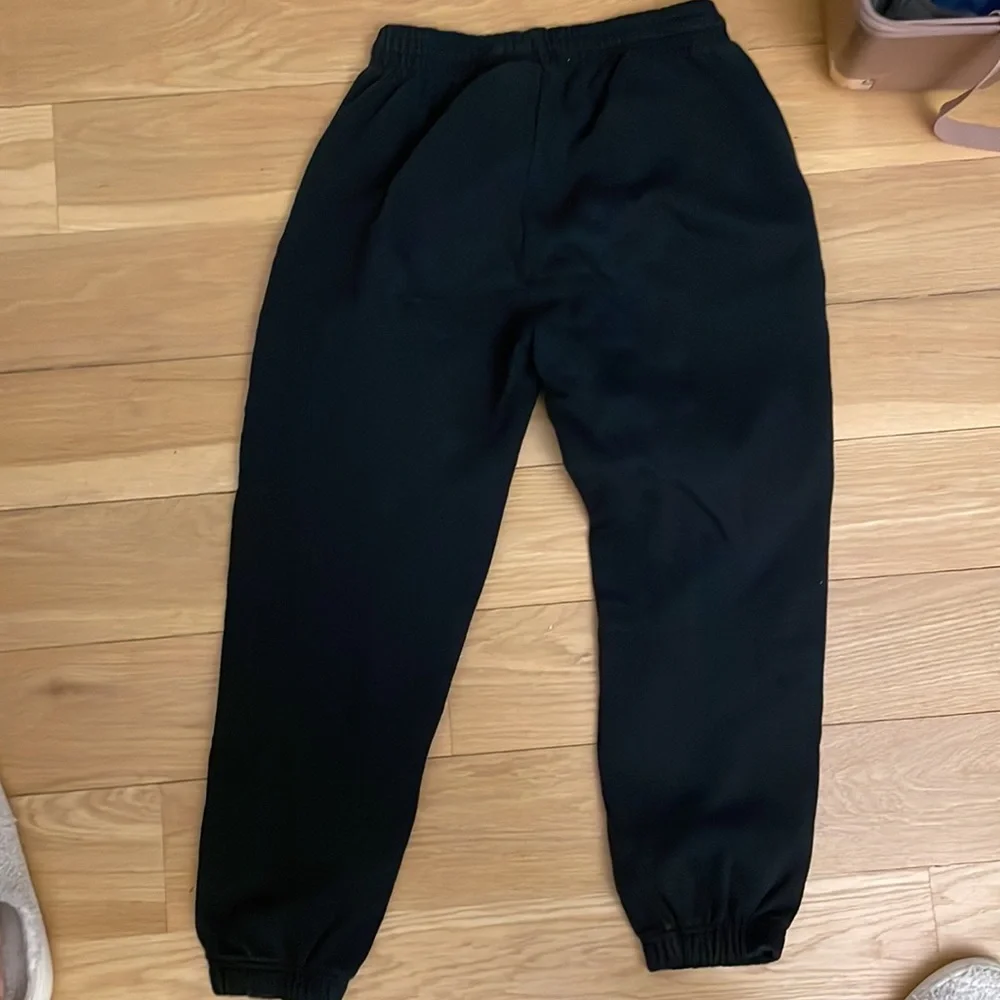EVERLANE Women Black Cotton Sweatpants (Size S) - Picture 5 of 5